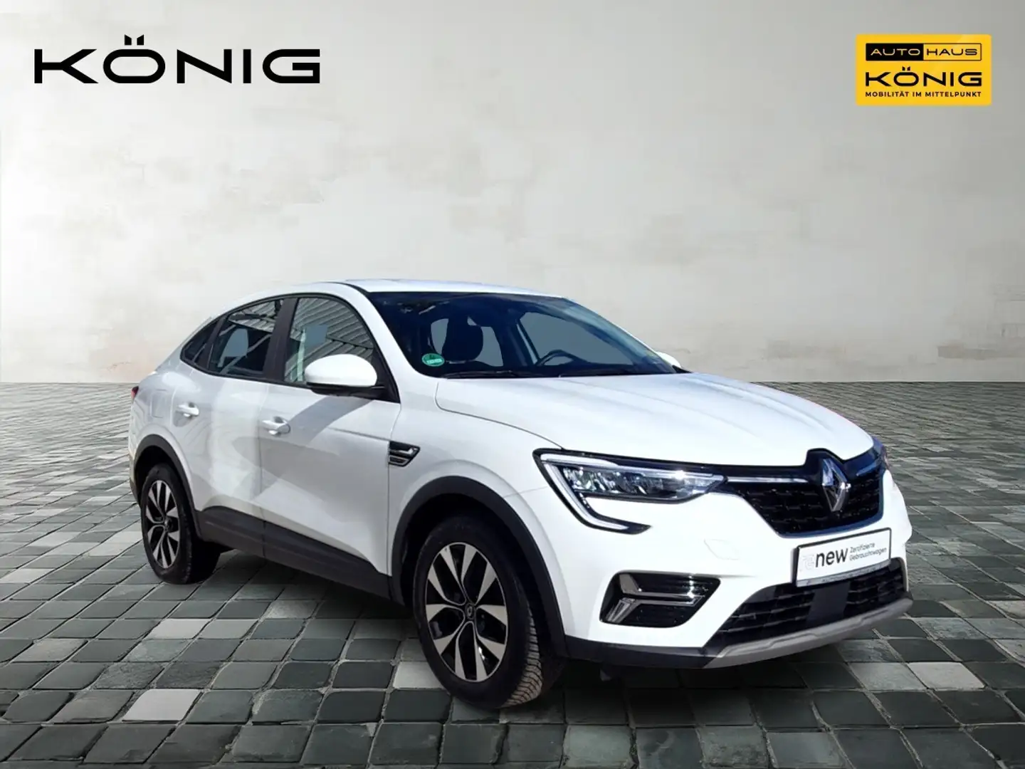 Renault Arkana EQUILIBRE TCe 140 EDC PDC Kamera Carplay Weiß - 2