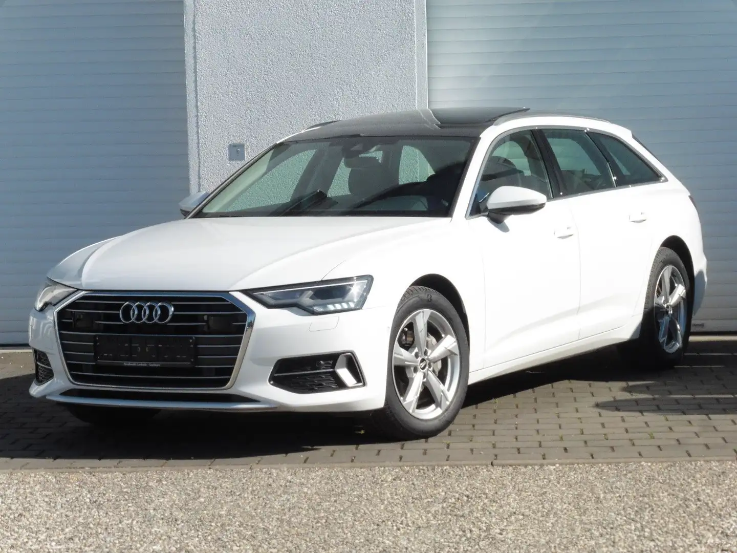 Audi A6 40 TDI S tronic SPORT Panorama LED ACC AHK Bianco - 1