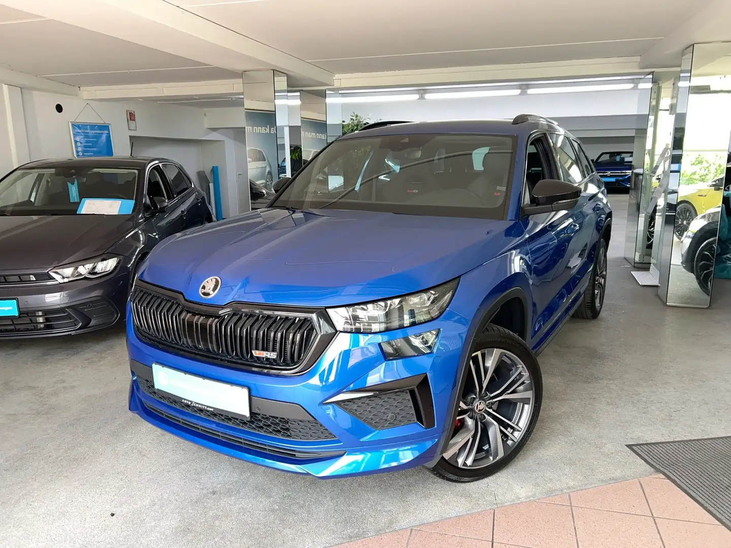 Skoda Kodiaq RS 2.0 TSI LED+4x4+STANDHZG+AHK+KAMERA Blu/Azzurro - 1