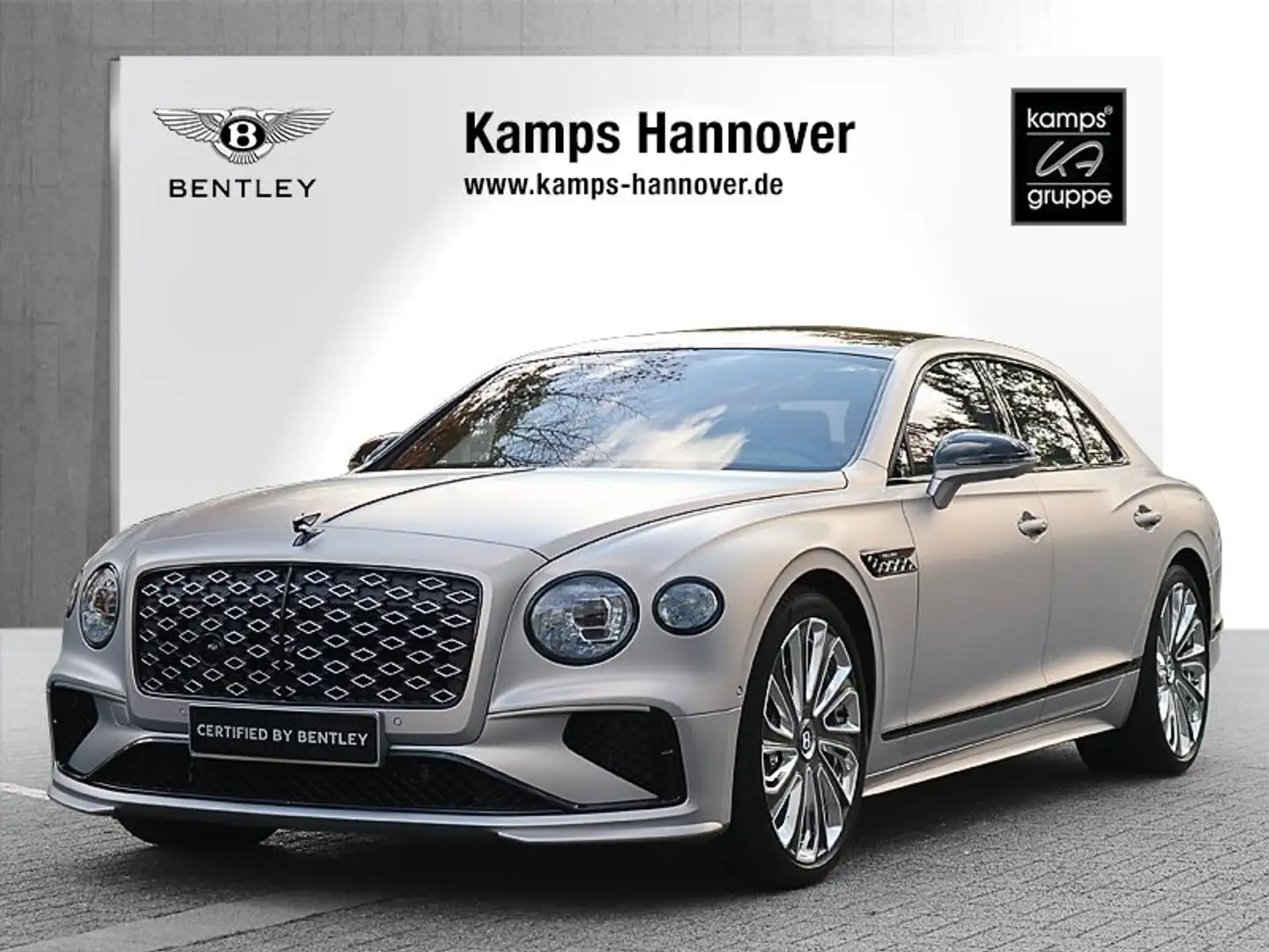 Bentley Flying Spur MULLINER V8 *SATIN*NAIM* Silber - 1