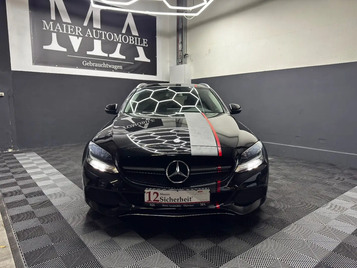 Mercedes-Benz C 220 T Avantg *AHK*SHZ*PDC*LEDER*NAVI*TEMPOMAT* Schwarz - 2