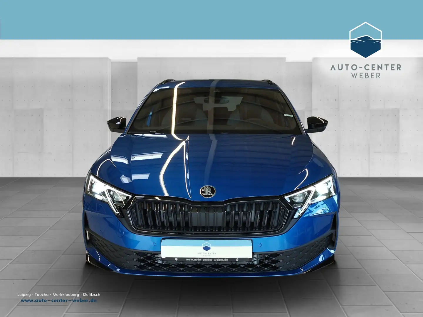 Skoda Octavia Combi 2.0 TDI Sportline DSG #PDC #LED Blau - 2