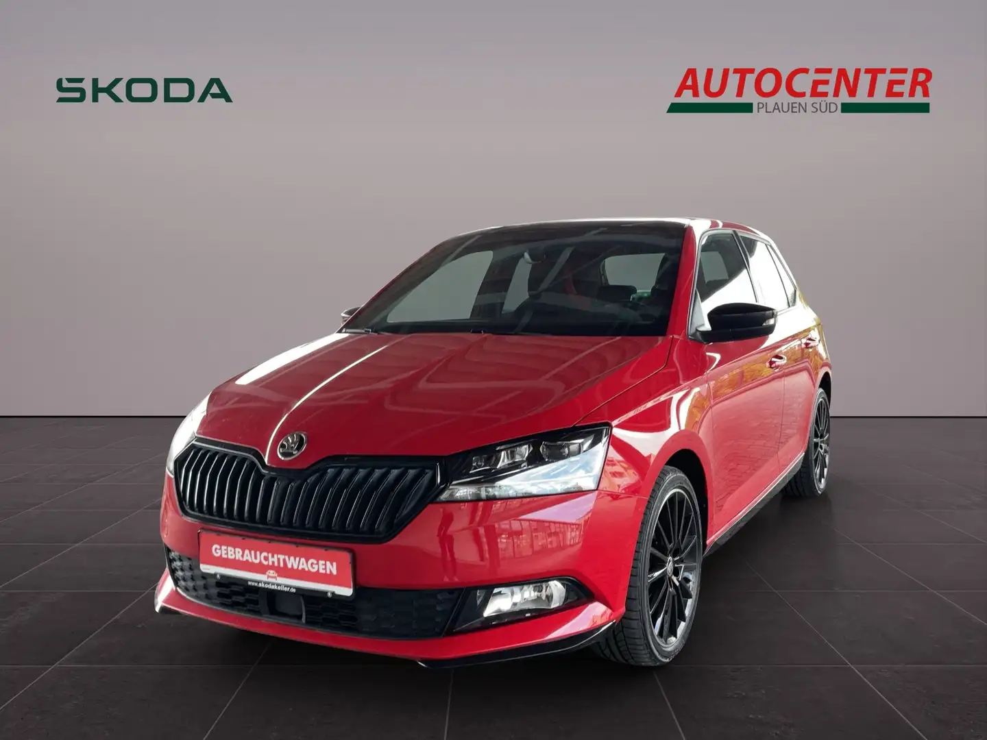 Skoda Fabia Monte Carlo mit Panoramadach Rojo - 1