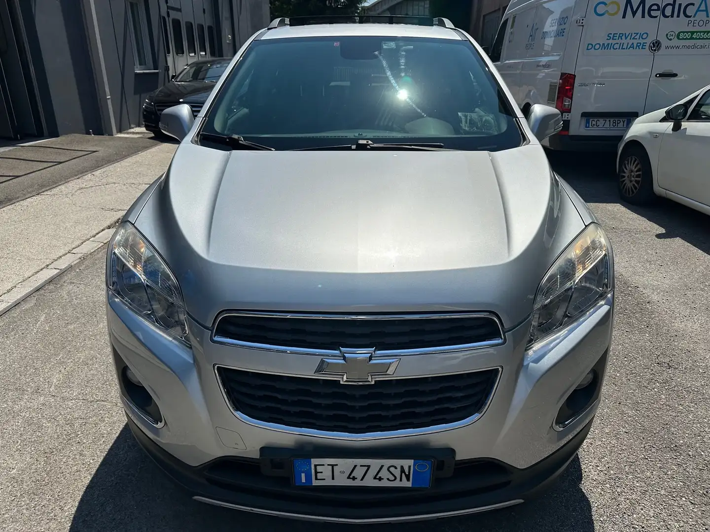 Chevrolet Trax Trax 1.7 LT fwd 130cv auto*FULL*TETTO*PELLE Срібний - 2