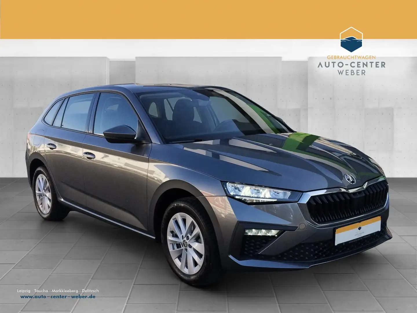 Skoda Scala 1.0 TSI Selection Facelift*KeyLess*KlimaA Grau - 1