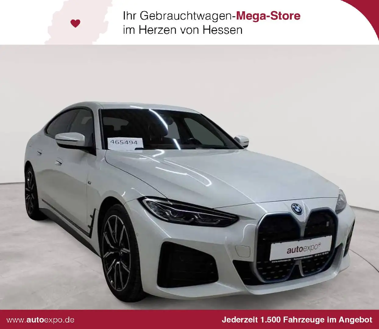 BMW i4 i4 eDrive40 Gran Coupe M Sport AHK Leder Blanc - 1