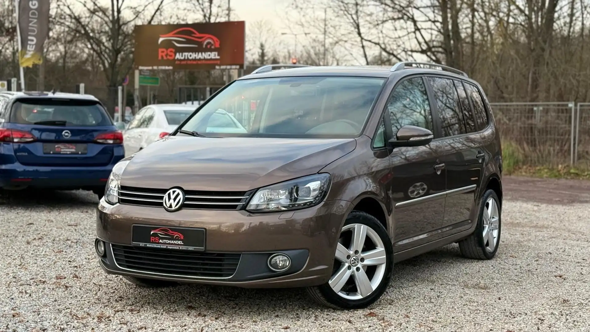 Volkswagen Touran Highline*Automatik*Standheizung*7 Sitzer*AHK*Alcan Brun - 1