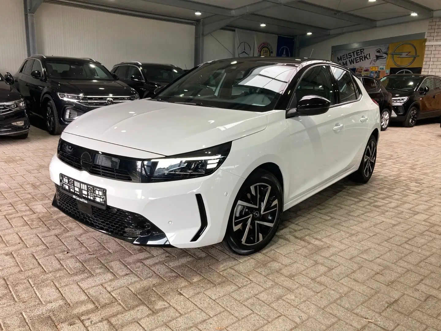 Opel Corsa F GS Line 1.2 Turbo LED RFK SHZ LHZ PDC Blanc - 1