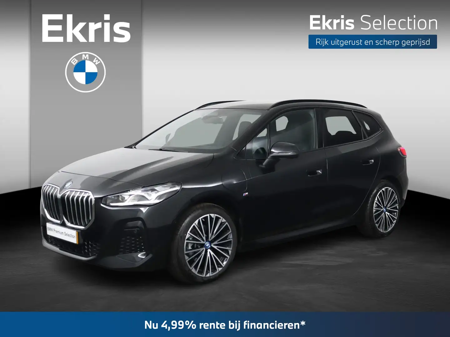 BMW 225 2 Serie Active Tourer 225e xDrive | M Sportpakket Zwart - 1