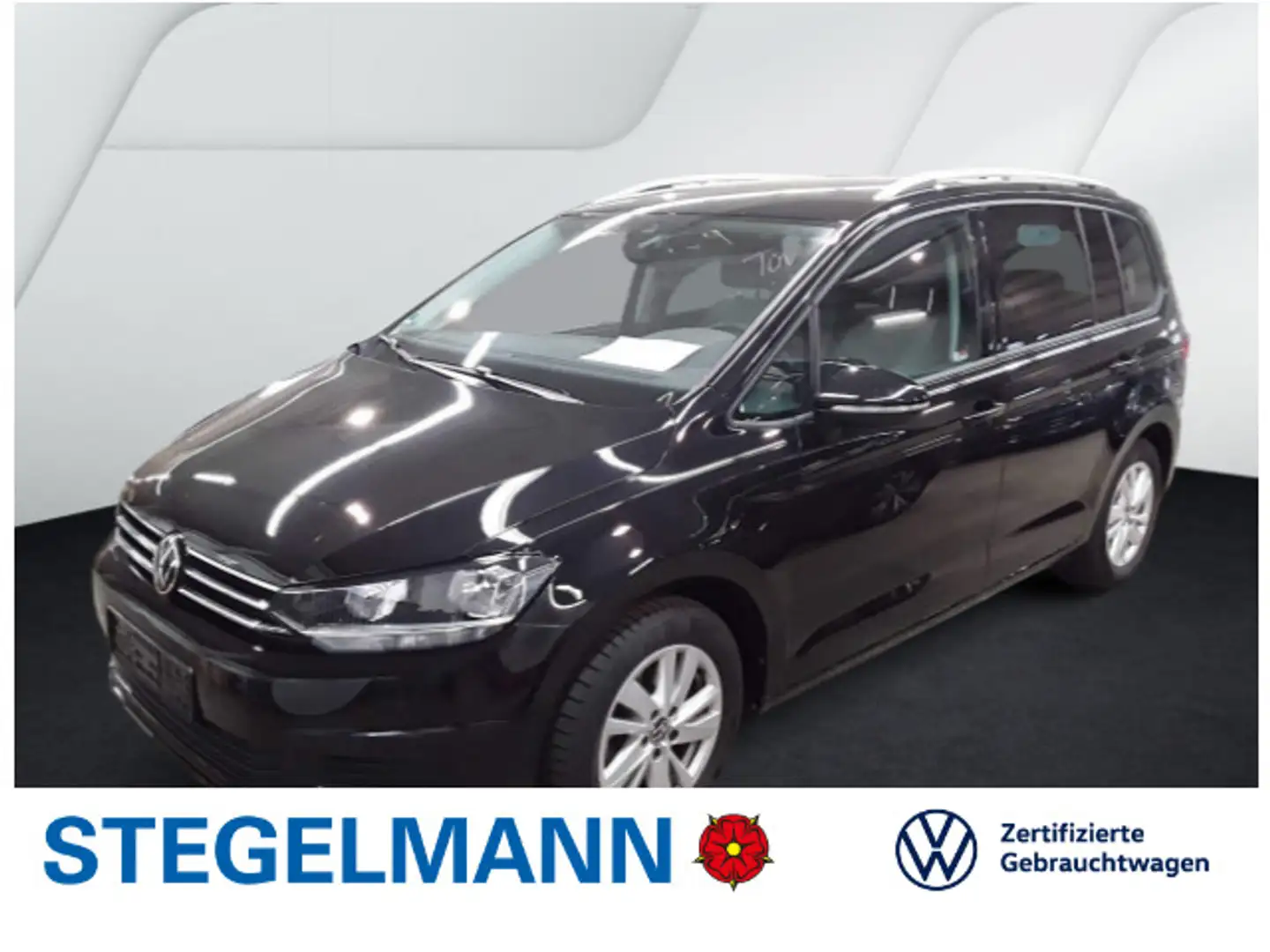 Volkswagen Touran 1.5 TSI DSG Comfortline 7-Sitzer *Navi*AH Schwarz - 1