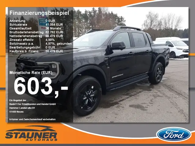 Ford Ranger Doka 2.3l Stormtrak PHEV