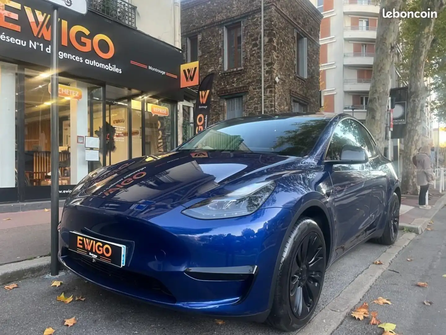 Tesla Model Y ELECTRIC 300 60KWH STANDARD-RANGE BVA Bleu - 1