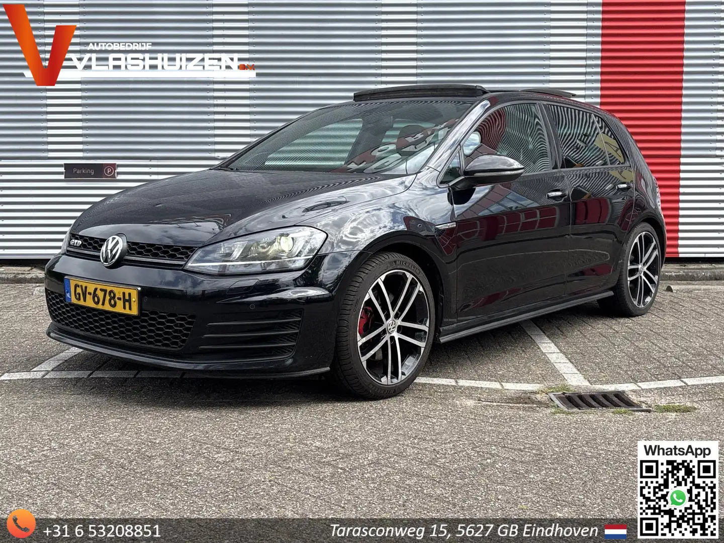 Volkswagen Golf GTD 2.0 TDI | Dynaudio | Leder | Pano | Climate | Crui Zwart - 1
