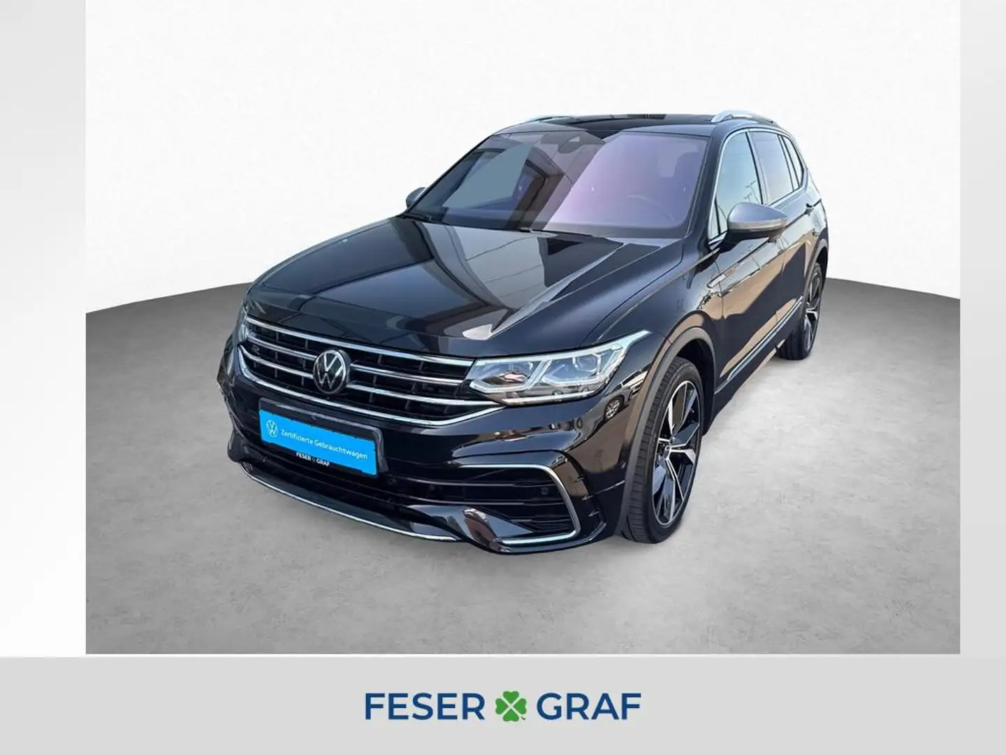Volkswagen Tiguan Allspace R-Line 2.0 TDI 4MOTION DSG 200PS Schwarz - 1