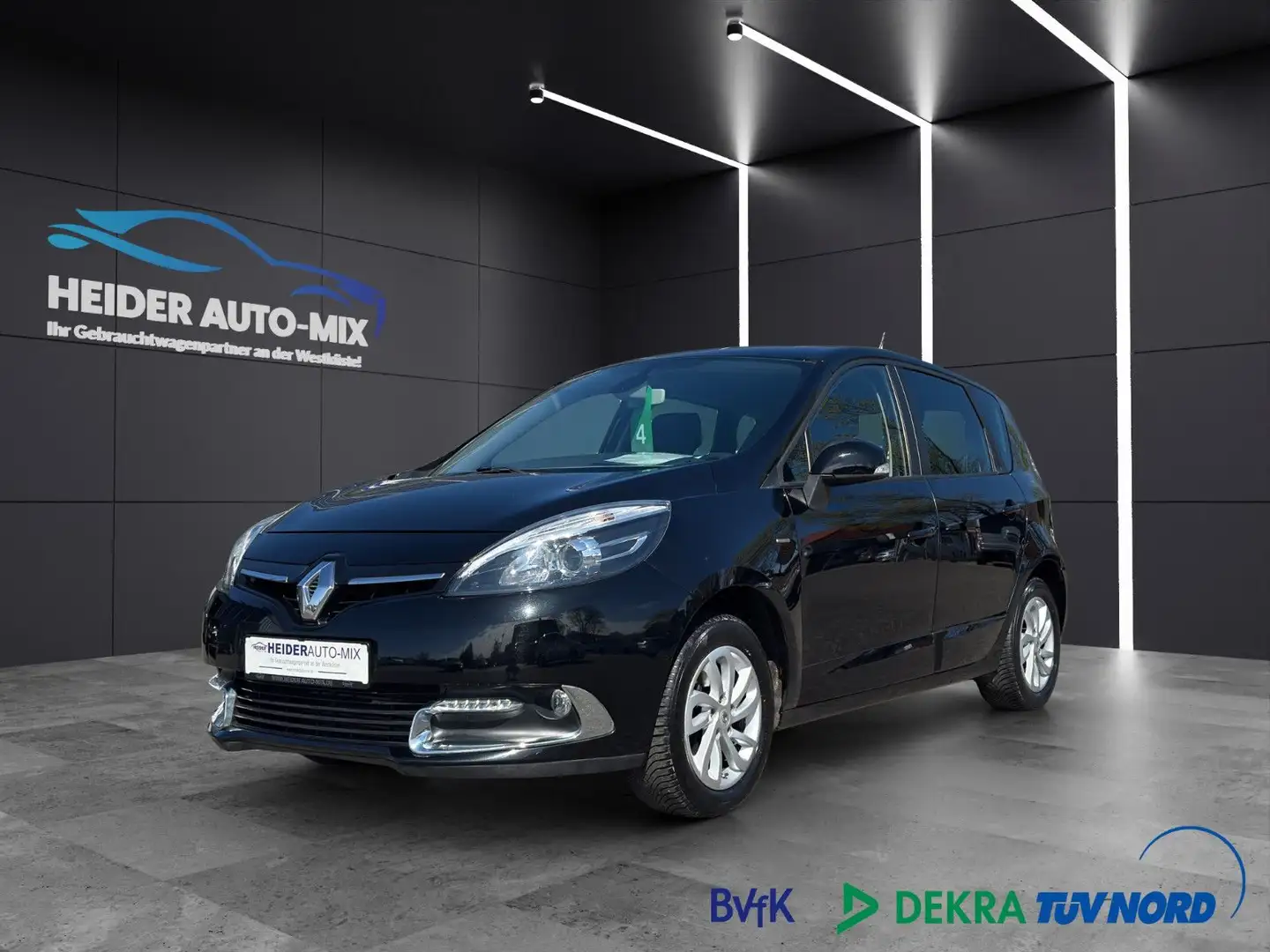Renault Scenic Limited NAVI|TEMPOMAT|SITZHEIZUNG|PDC|AHK Noir - 1