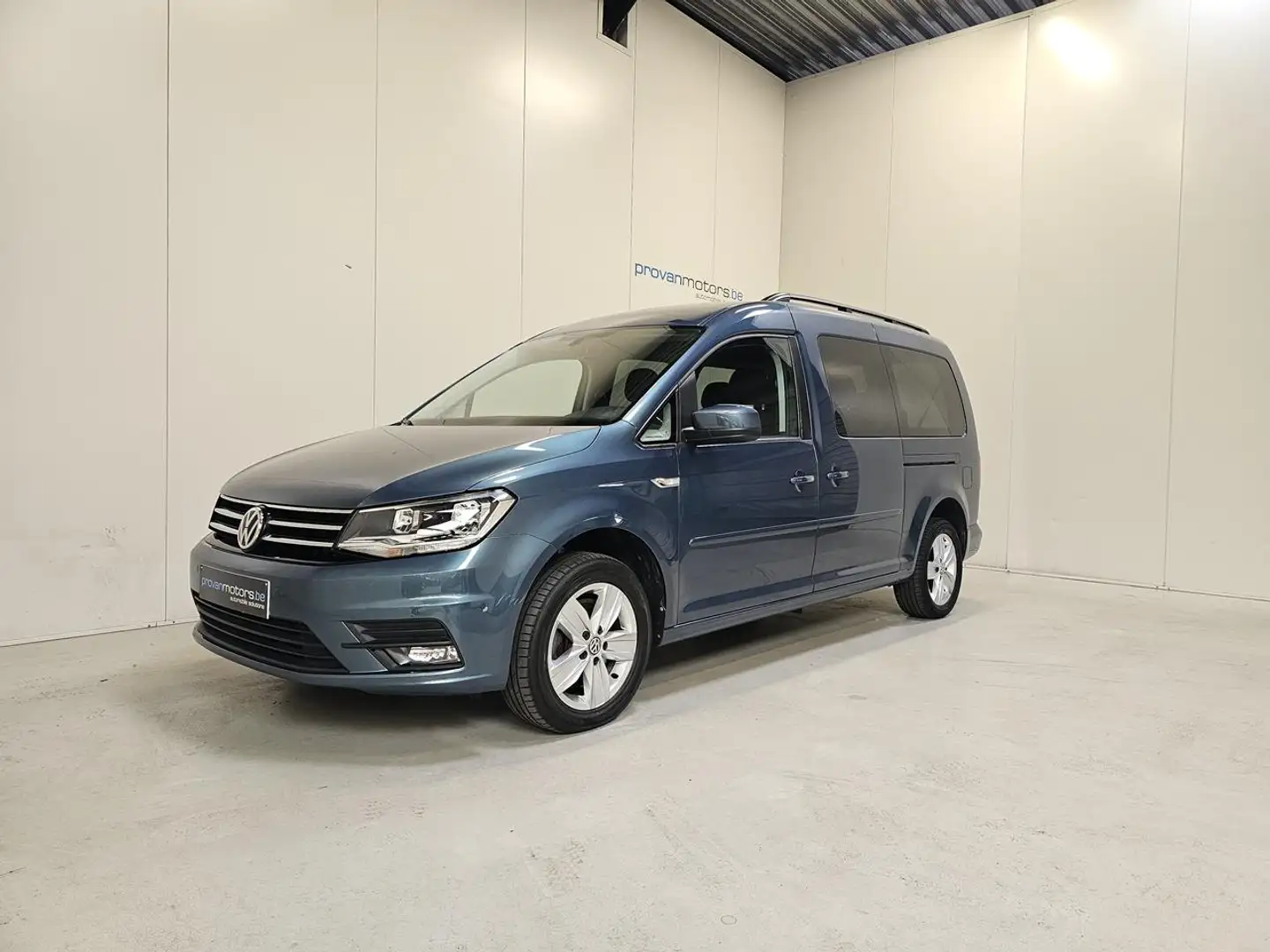 Volkswagen Caddy Maxi 2.0 TDI - 7pl - GPS - Airco - Topstaat! 1S... Verde - 1