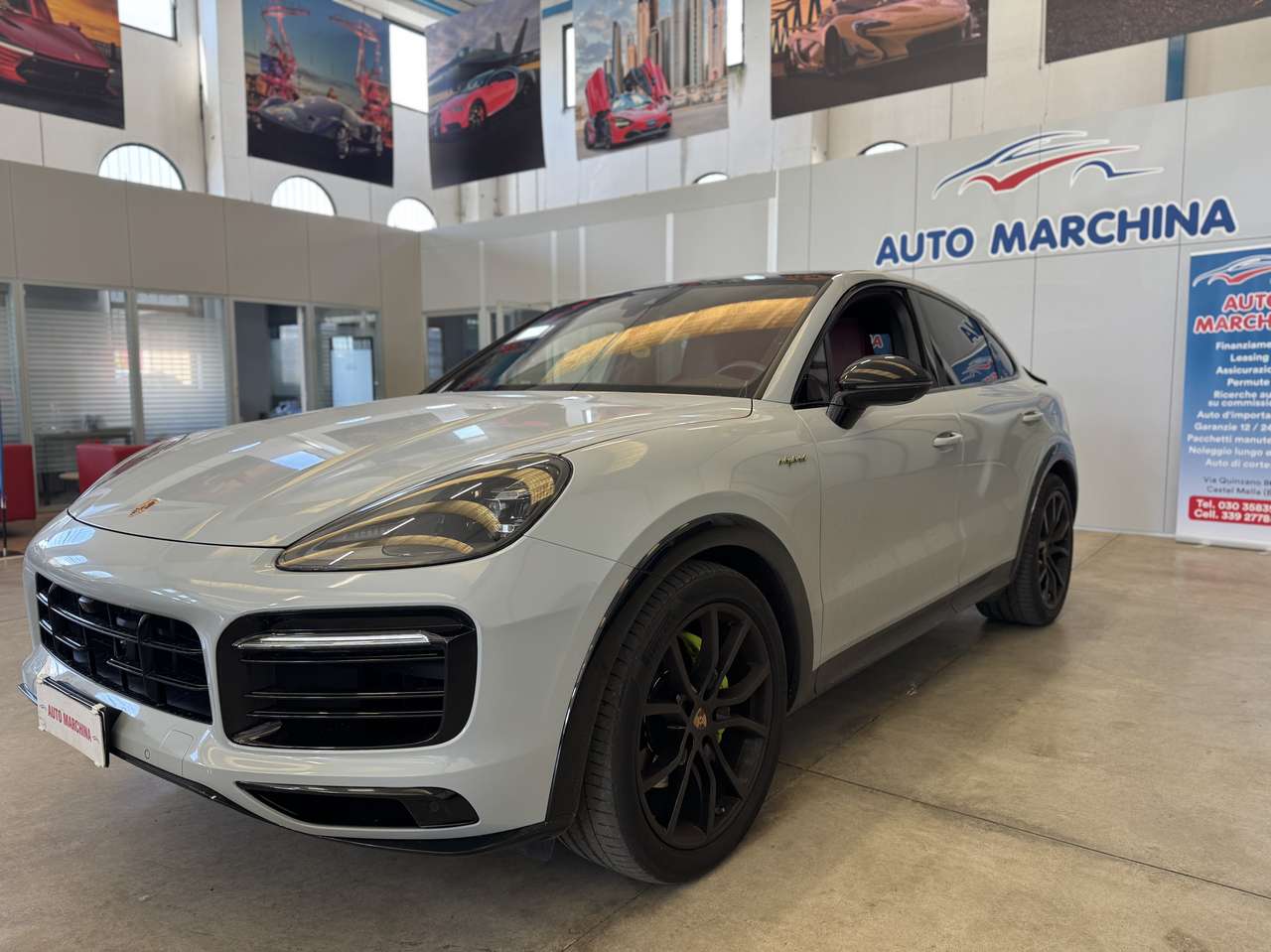 Porsche Cayenne Cayenne Coupe 3.0 e-hybrid plug in PLATINUM EDITION PELLE TOTALE FULL OPTIONAL TAGLIANDI CERTIFICATI