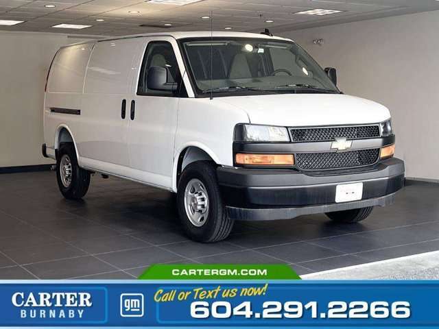 White 2025 Chevrolet Express Cargo Van Rear-Wheel Drive 8-Speed Automatic