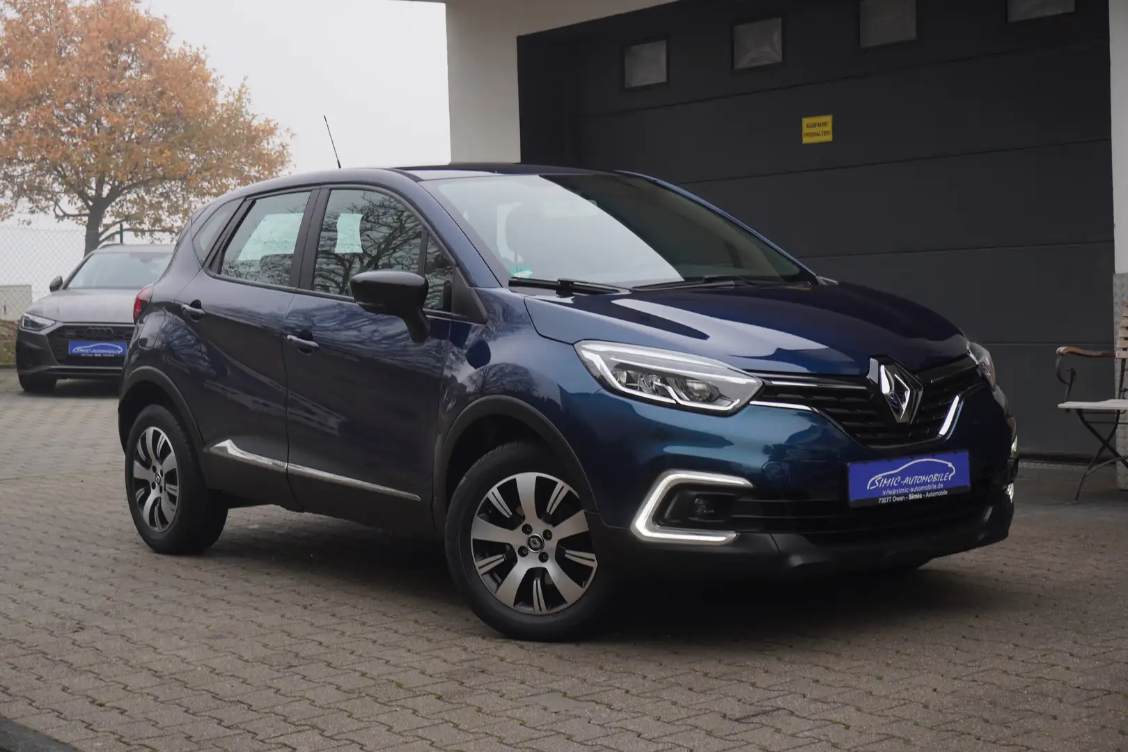 Renault Captur 1.2 TCe Experience EDC LED+PDC+KLIMA+ALU+Org.54Tkm Blau - 1