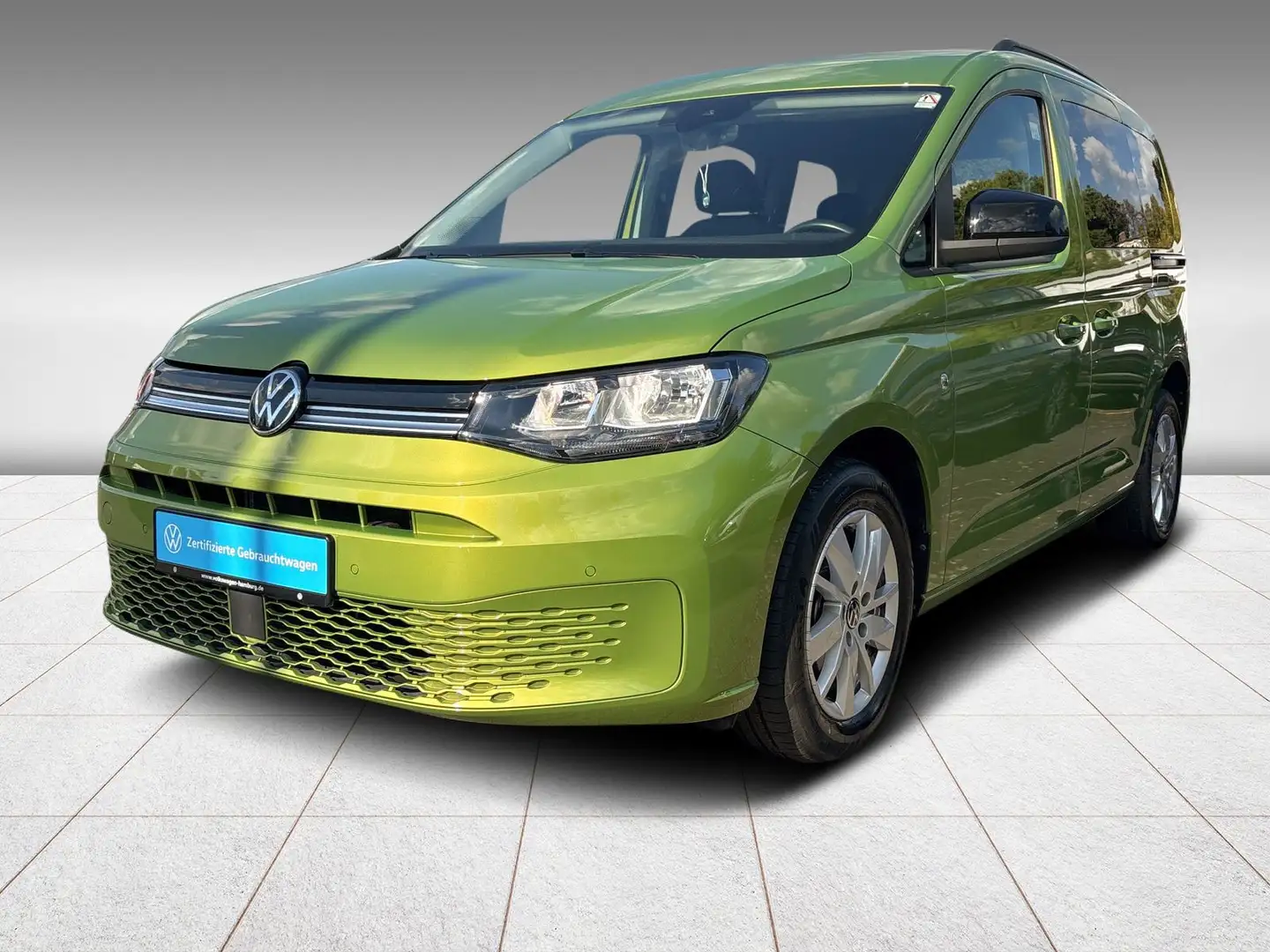 Volkswagen Caddy Life 1.5 TSI Navi Sitzheizung Einparkhilfe Grün - 2