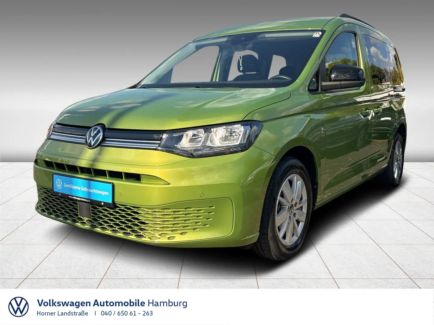 Volkswagen Caddy Life 1.5 TSI Navi Sitzheizung Einparkhilfe Grün - 1