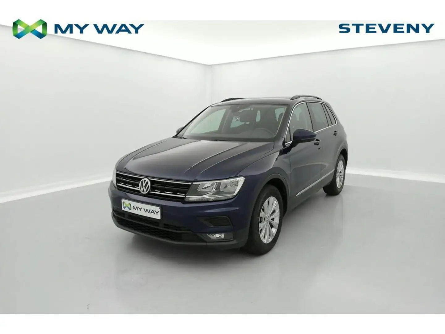 Volkswagen Tiguan Comfortline 1.5 TSI ACT OPF 110 kW (150 ch) 7 vitesses DSG Gris - 1
