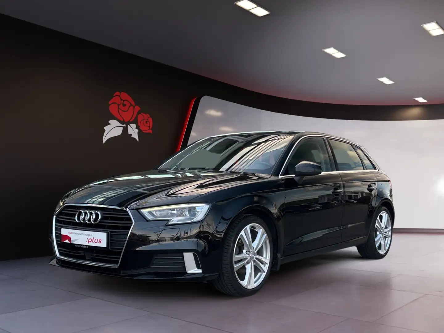 Audi A3 Sportback 35 1.5 TFSI S-tronic sport Xenon ACC AS Zwart - 2