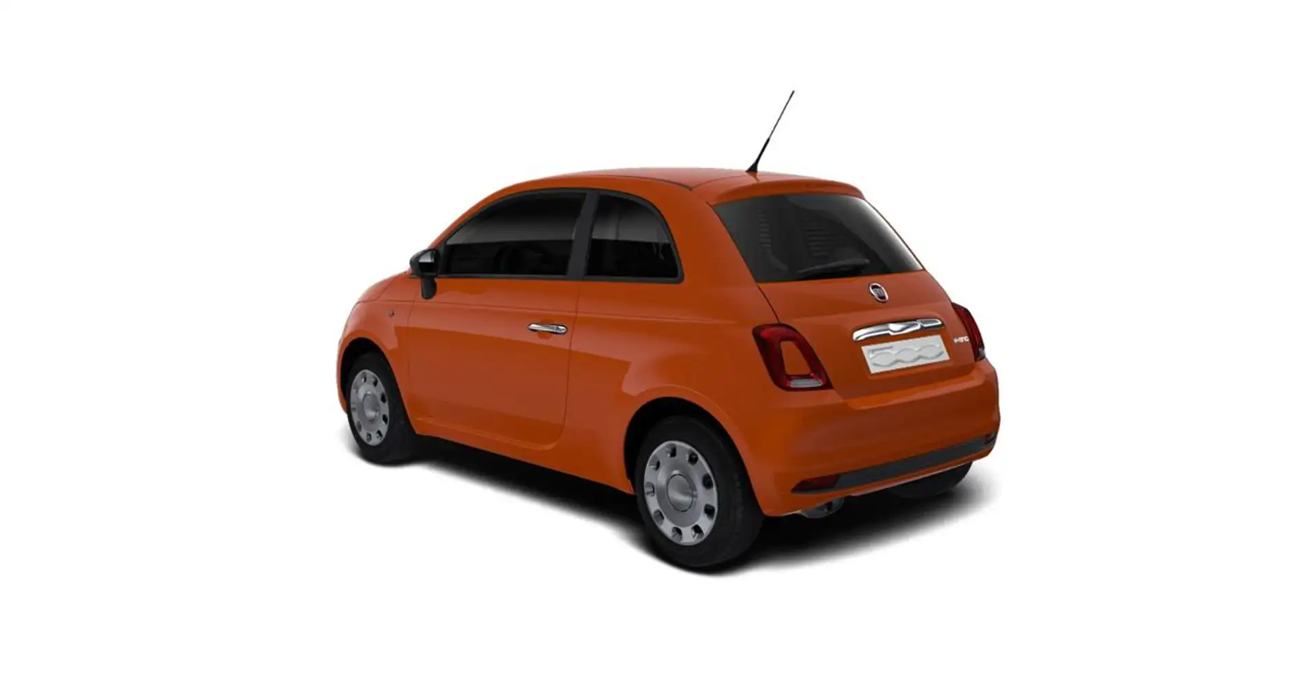 Fiat 500 1.0 Hybrid 500 +  DOLCEVITA Оранжевий - 2