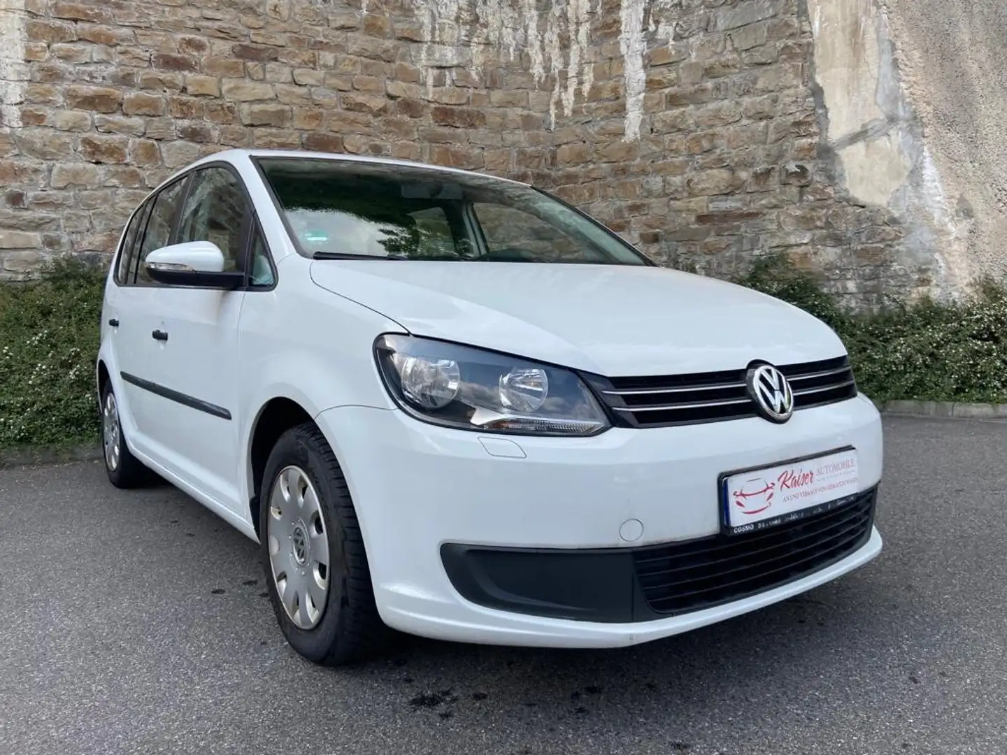 Volkswagen Touran Trendline*1.Hd*Klima*Leder*7-Sitzer*AHK Weiß - 1