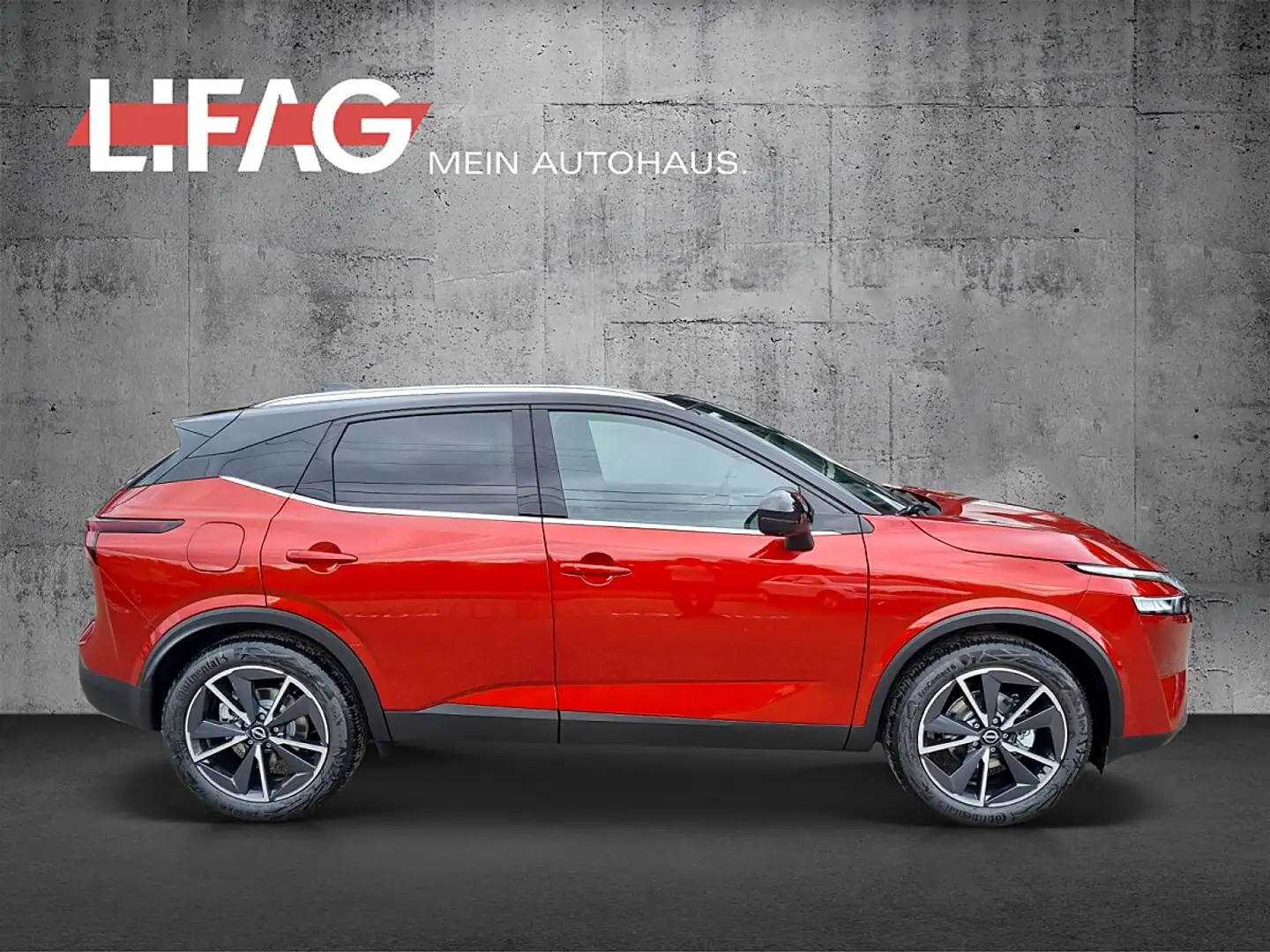 Nissan Qashqai 1,3 MHEV 4x4 Tekna Autom *ab € 27.990,-* Rot - 2