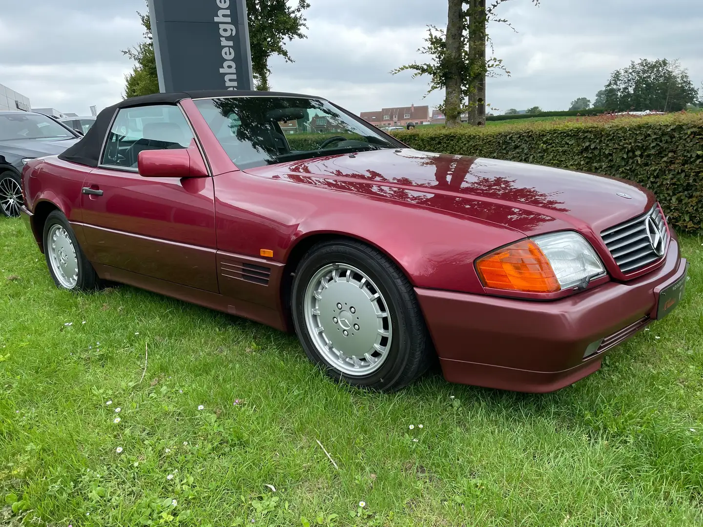 Mercedes-Benz SL 500 TOPPER - SLECHTS 49800KM - VERWARMDE ZETELS Rood - 1