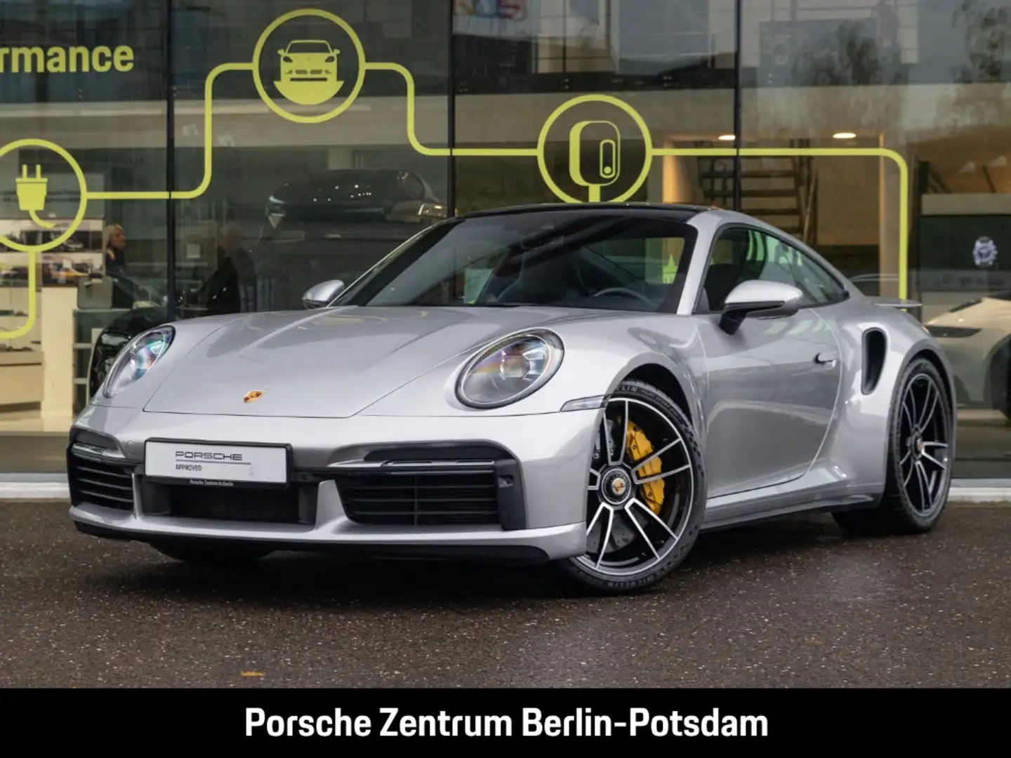Porsche 992 911 Turbo S HA-Lenkung LED-Matrix BOSE 1Hand Silber - 1