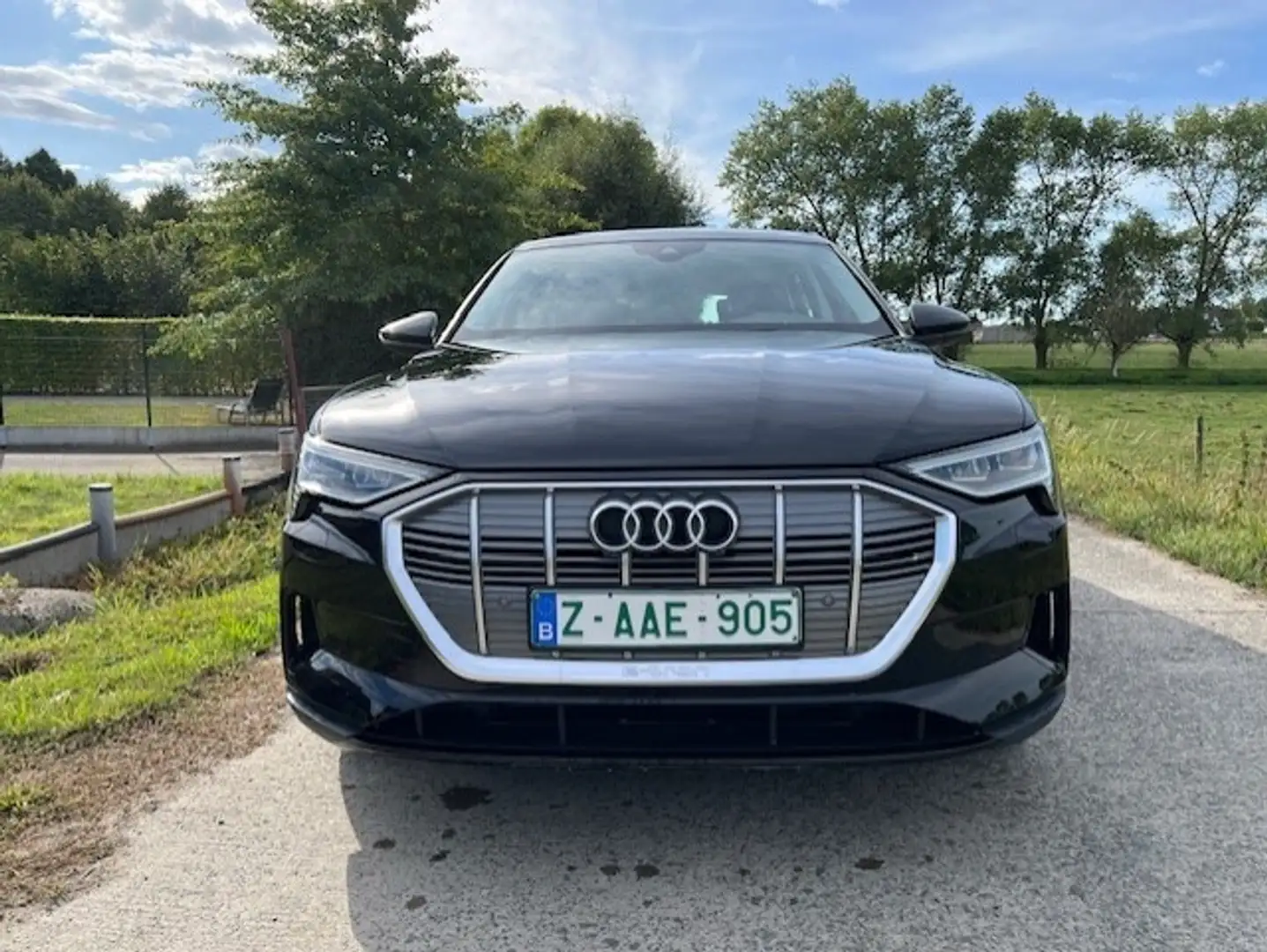 Audi e-tron e-tron 55 quattro advanced *Leder*Cam*Lane*BTWincl Zwart - 2