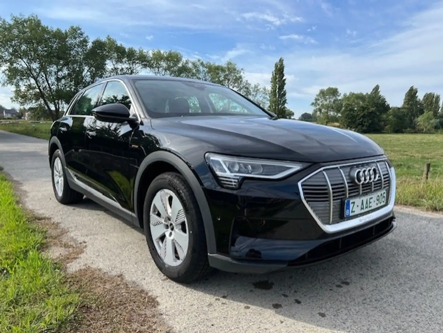 Audi e-tron e-tron 55 quattro advanced *Leder*Cam*Lane*BTWincl Zwart - 1
