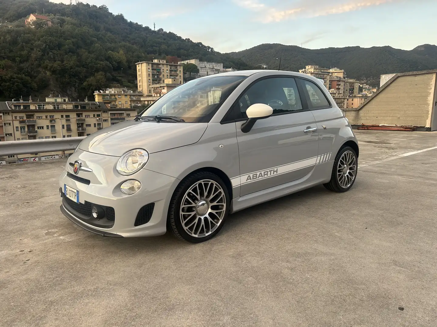 Abarth 500 1.4 16v t. t-jet Custom E6 Grigio Campovolo Grigio - 1