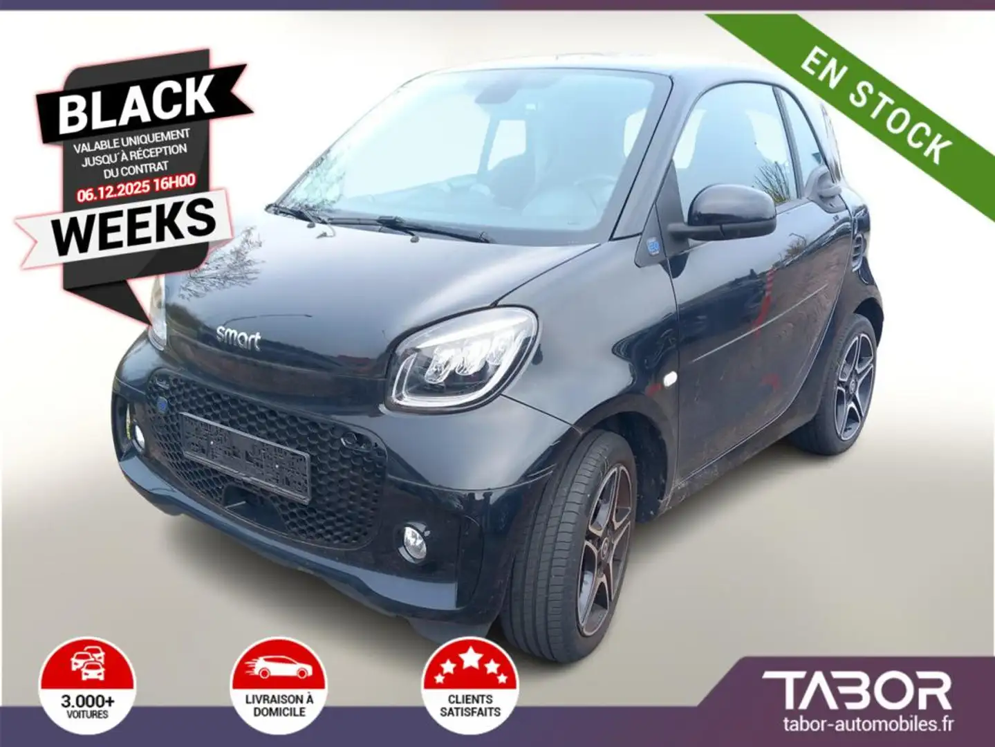 smart forTwo coupe prime LED GPS Pano Cam Noir - 1