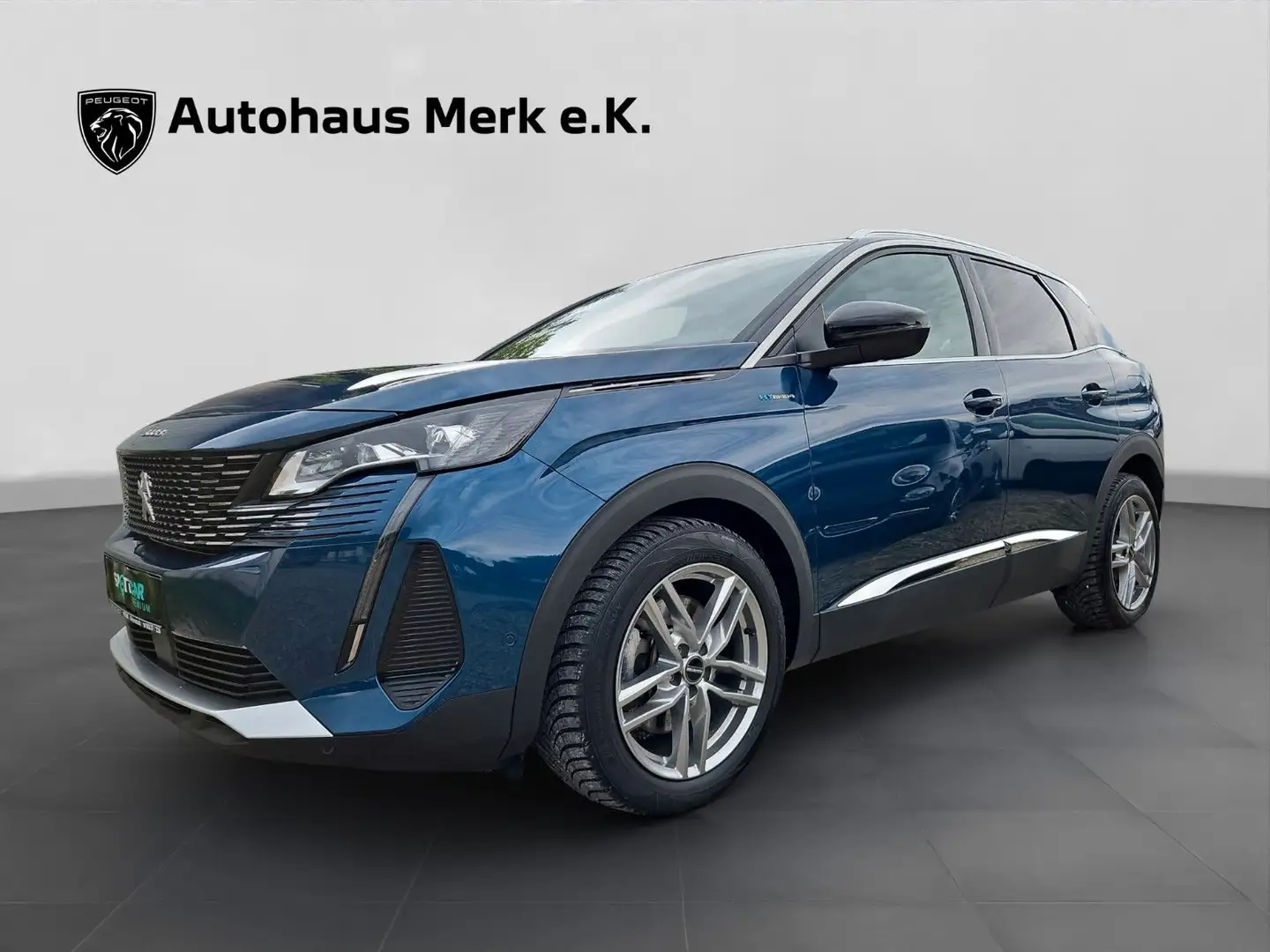 Peugeot 3008 Hybrid4 300 GT,8-fach,AHK Blau - 1