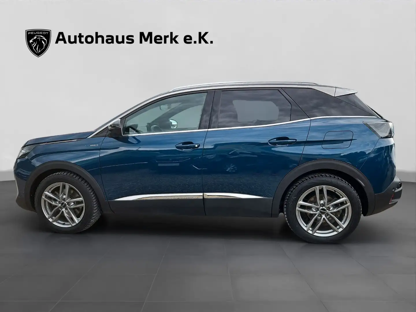 Peugeot 3008 Hybrid4 300 GT,8-fach,AHK Blau - 2