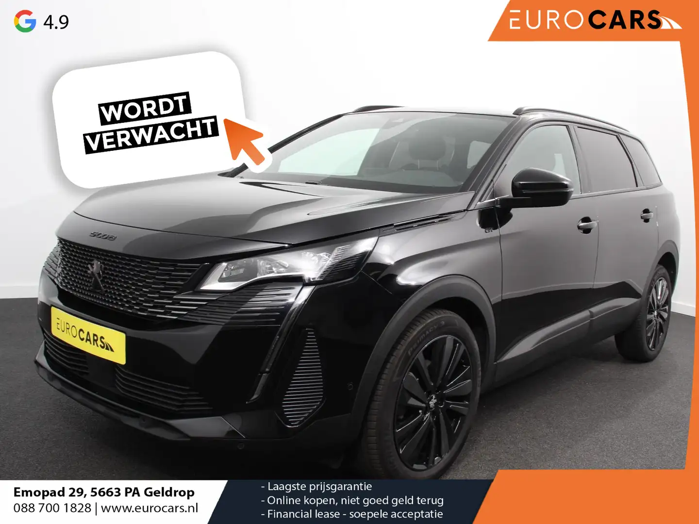 Peugeot 5008 1.2 PureTech GT Black Pack 7p Climate control Adap Noir - 1