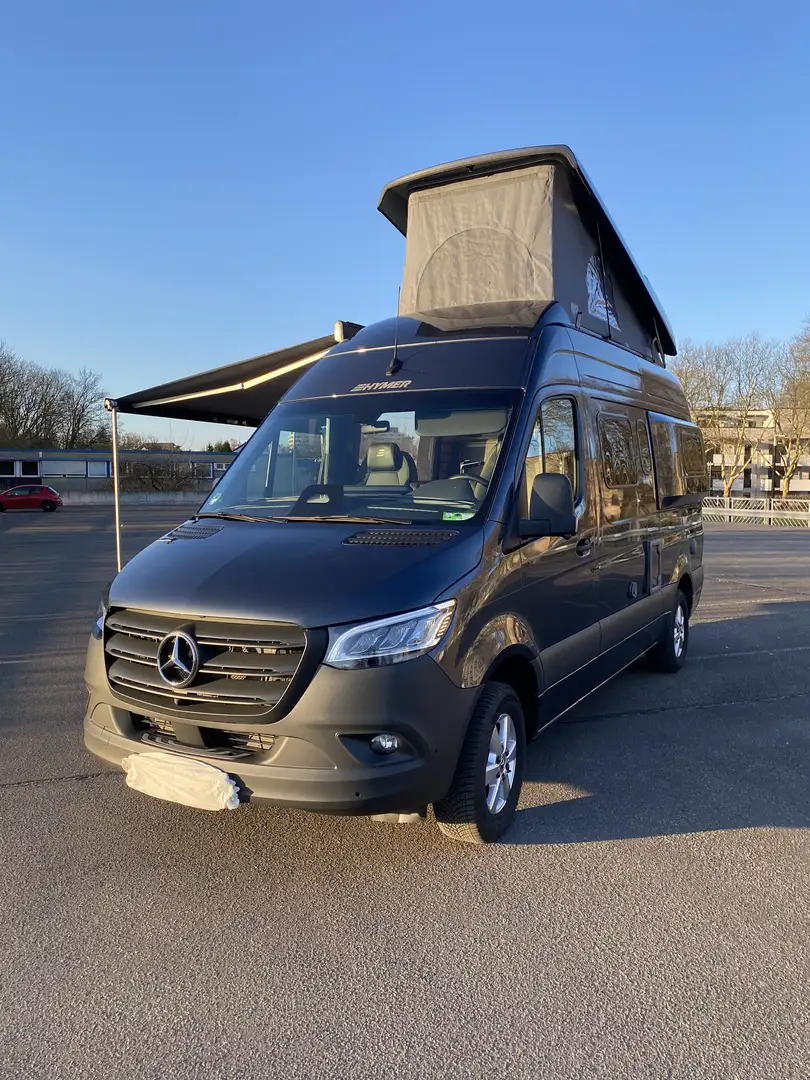 Caravans-Wohnm Hymer Hymer Grand Canyon S 600 Premiumpaket Leder AHK Grau - 1