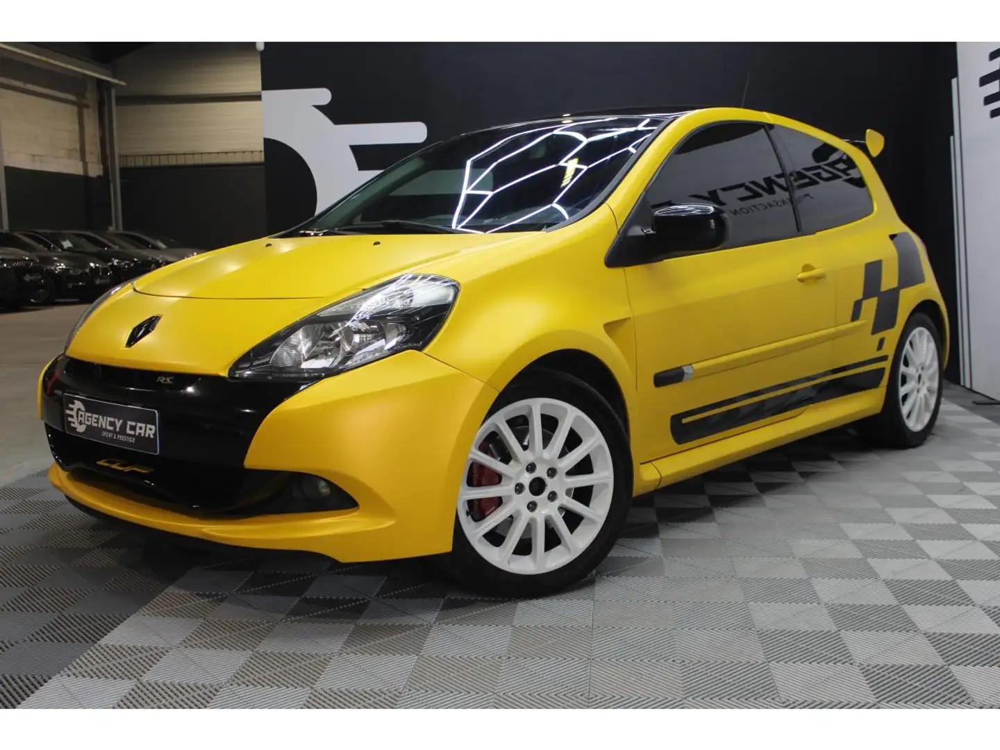 Renault Clio 2.0i 16V - 203ch RS Cup PHASE 2 Covering jaune sirius Grijs - 2