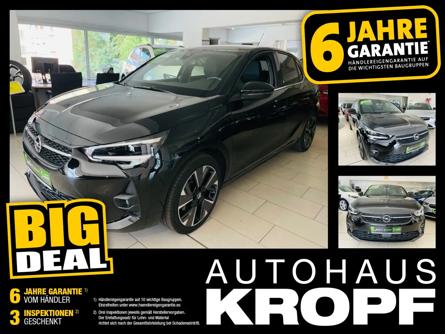 Opel Corsa F e Ultimate Top* Sitzheizung Fin. ab 2,99% Schwarz - 1