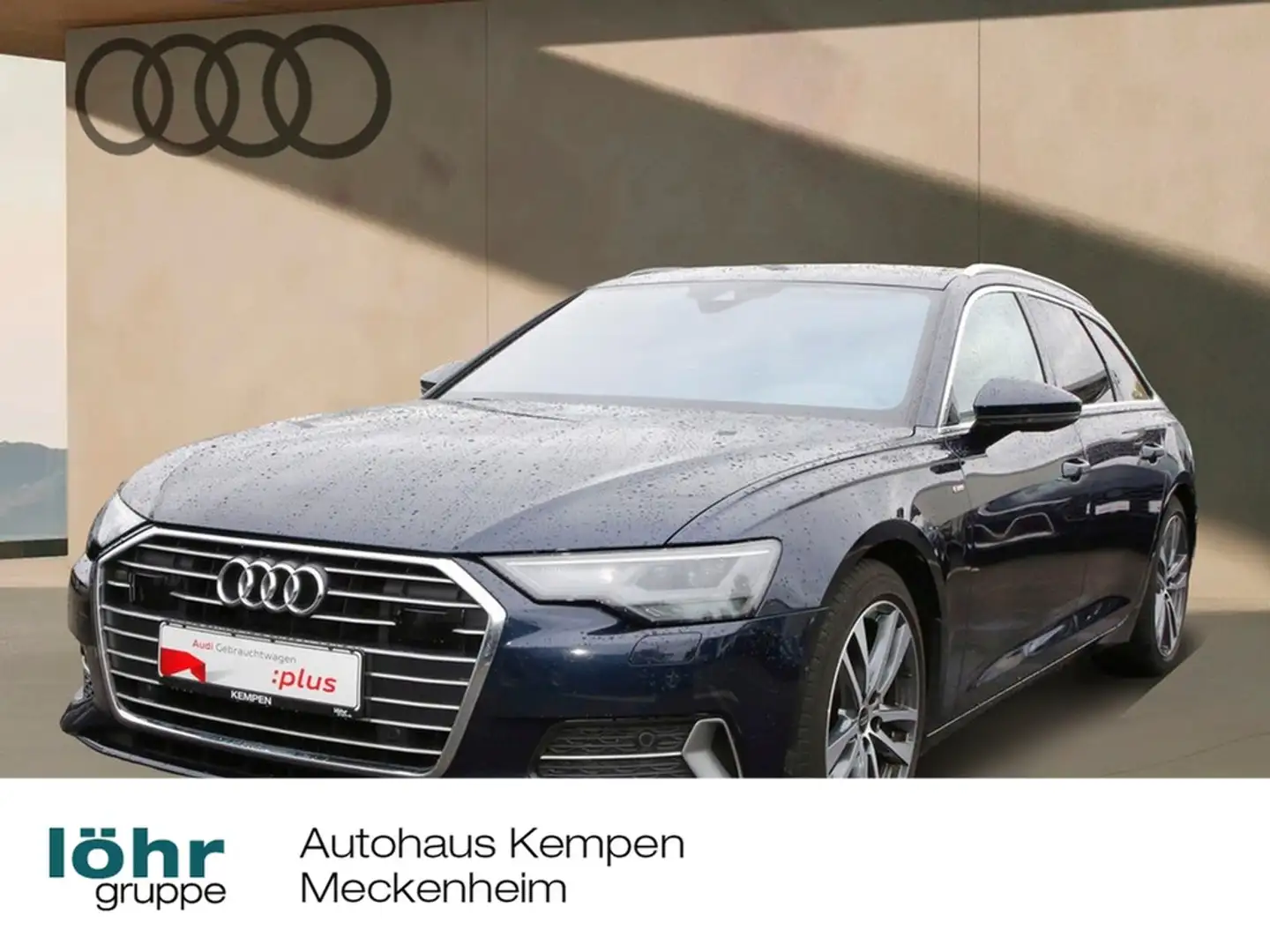 Audi A6 Avant 40 TDI S line Pano AHK Navi+VC HuD ACC RF... Blau - 1