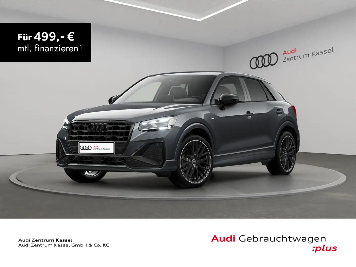 Audi Q2 35 TFSI S line Matrix CarPlay RÜ 19" PDC Grau - 1