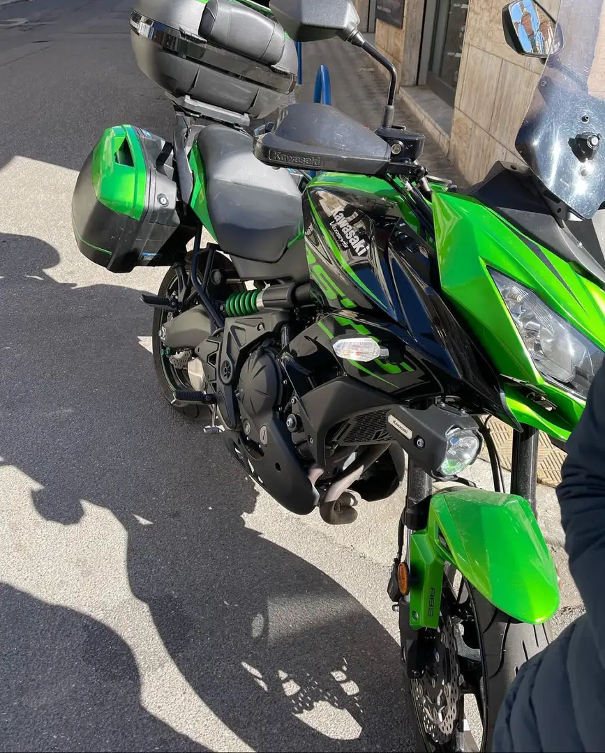 Kawasaki Versys 650 adventure Зелений - 1