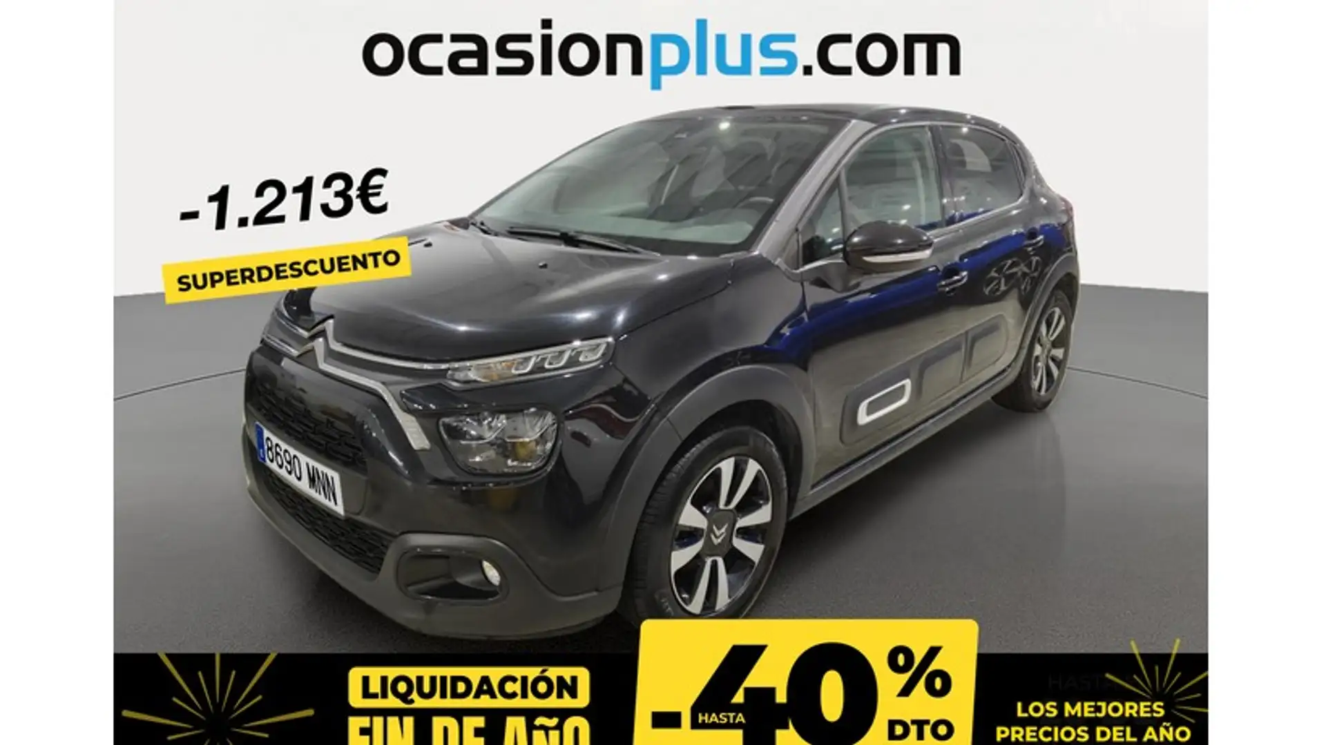 Citroen C3 1.2 PureTech S&S Max 110 Noir - 1