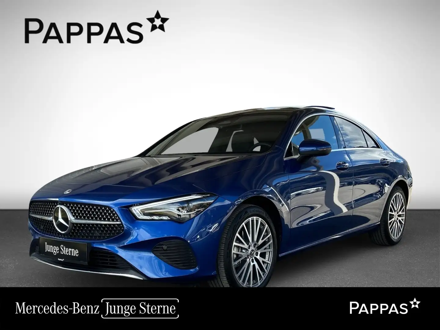 Mercedes-Benz CLA 180 Coupé Pano Wide LED Cam Navi PTS SHZ Blauw - 1
