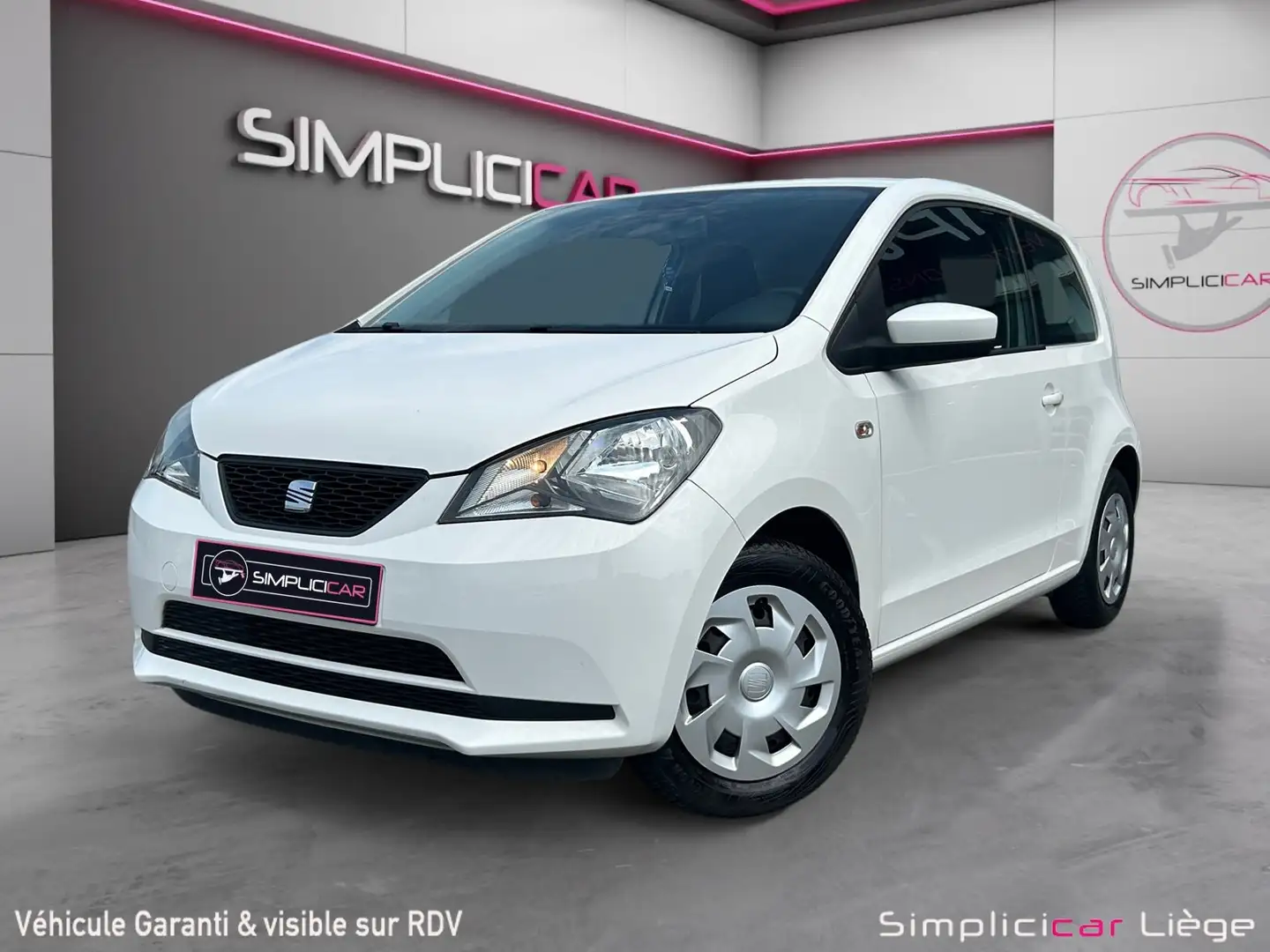 SEAT Mii 1.0i *GARANTIE 12 MOIS* Blanc - 2