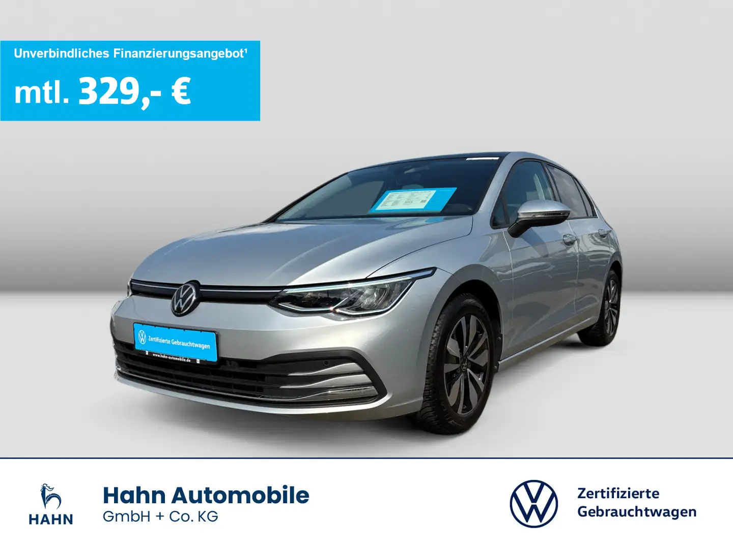 Volkswagen Golf VIII Move 1.0eTSI DSG CAM  NAVI PANO STANDH Silber - 1