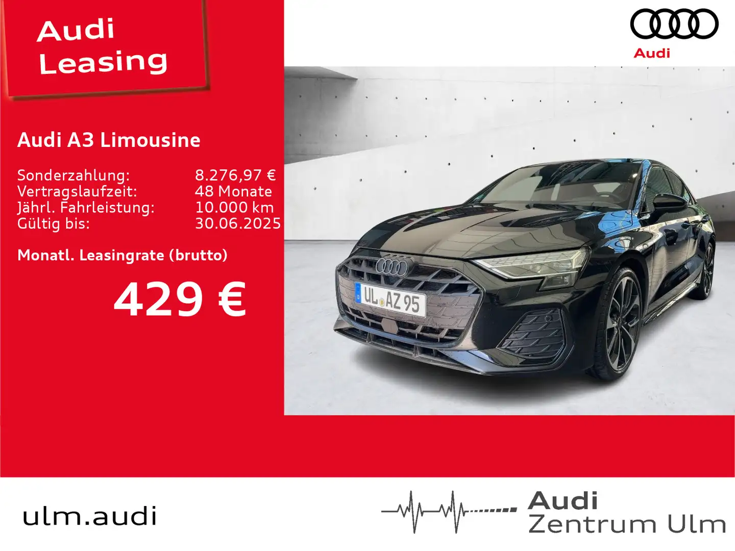 Audi A3 S line 35 TFSI S tronic MATRIX NAV+ Negro - 1